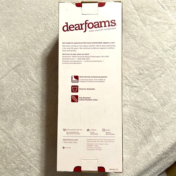 DEARFIAMS. Leopard faux fur slippers. Sizes 8, 9 (2 pairs). Super comfortable - Picture 4 of 4